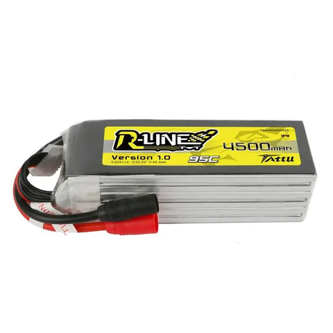 Tattu R-Line 4500mah 6S 95C 22.2V spina AS150