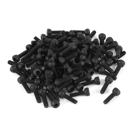 M2x7 knurled hex head screws