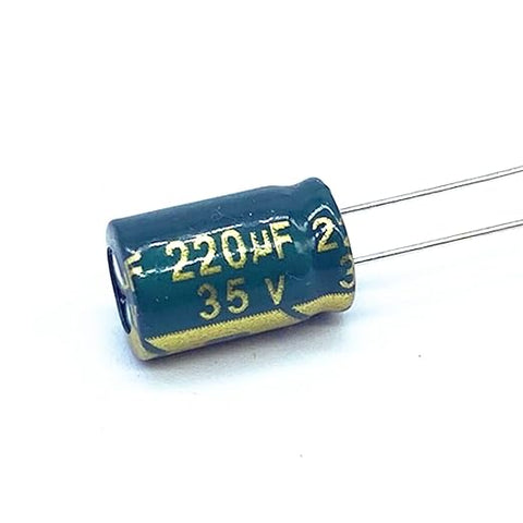 CAPACITOR 220uF 35v