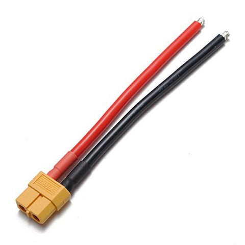 XT60 Femmina 12 AWG con filo 10 cm