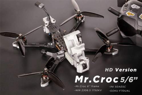 FLYWOO Mr.Croc-HD Frame 5'' \ 6'' \ 7 '' Drone24Hours