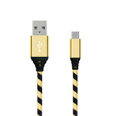 CAVO MICRO USB - NERO / ORO