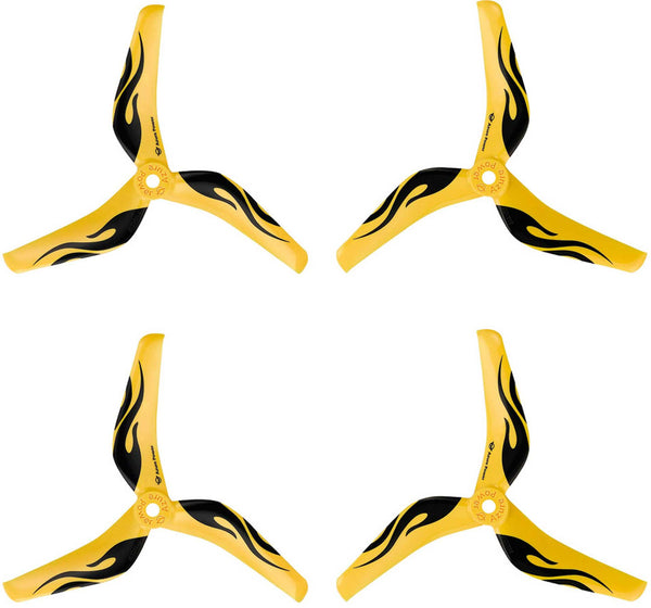 Azure Power 5150 – Eliche FPV Racing 5.1" Tripala Yellow