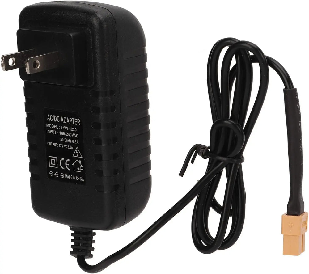 Alimentatore AC/DC 12V 3A con uscita XT60 per caricabatterie LiPo