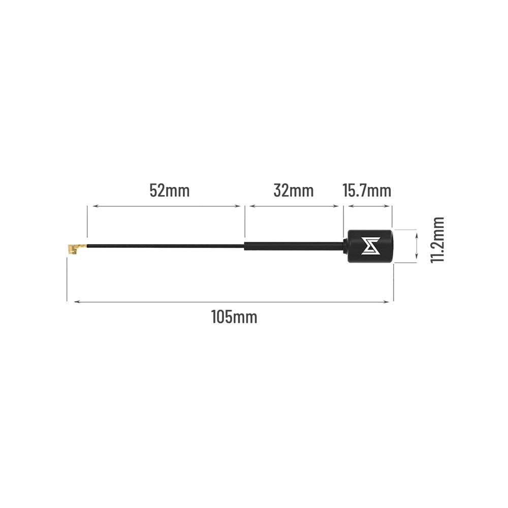 Antenna di ricambio Caddx Polar 5,8 Ghz (10,5 cm) - Drone24Hours