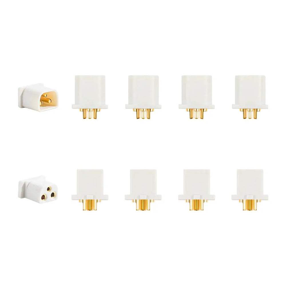 Connettori BETAFPV BT3.0 maschio e femmina per batterie 2S (10 pz)