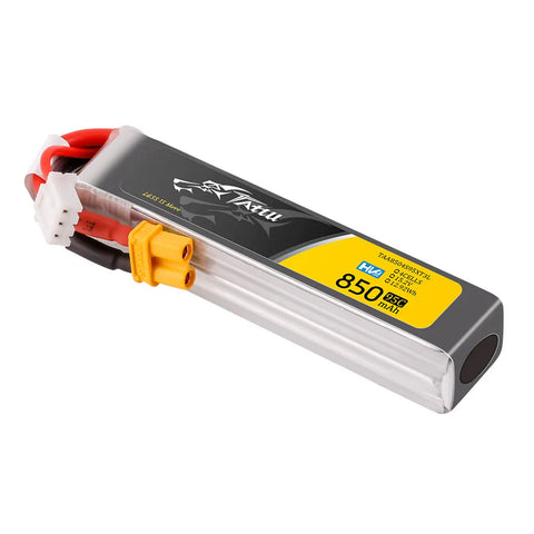 Tattu 850mAh 2S 95C Long Pack 7.6V XT30