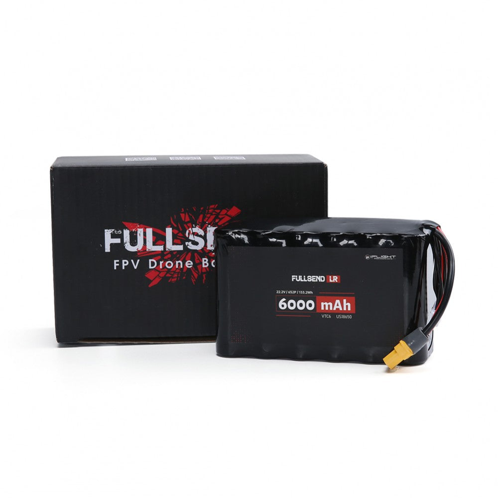 FULLSEND LR VTC6 18650 6S2P 6000mAh 22,2V - XT60 Drone24Hours