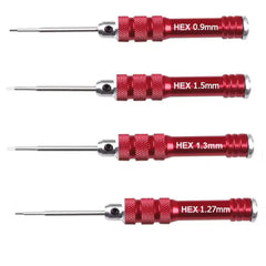 Cacciavite HSS Esagonale manico rosso