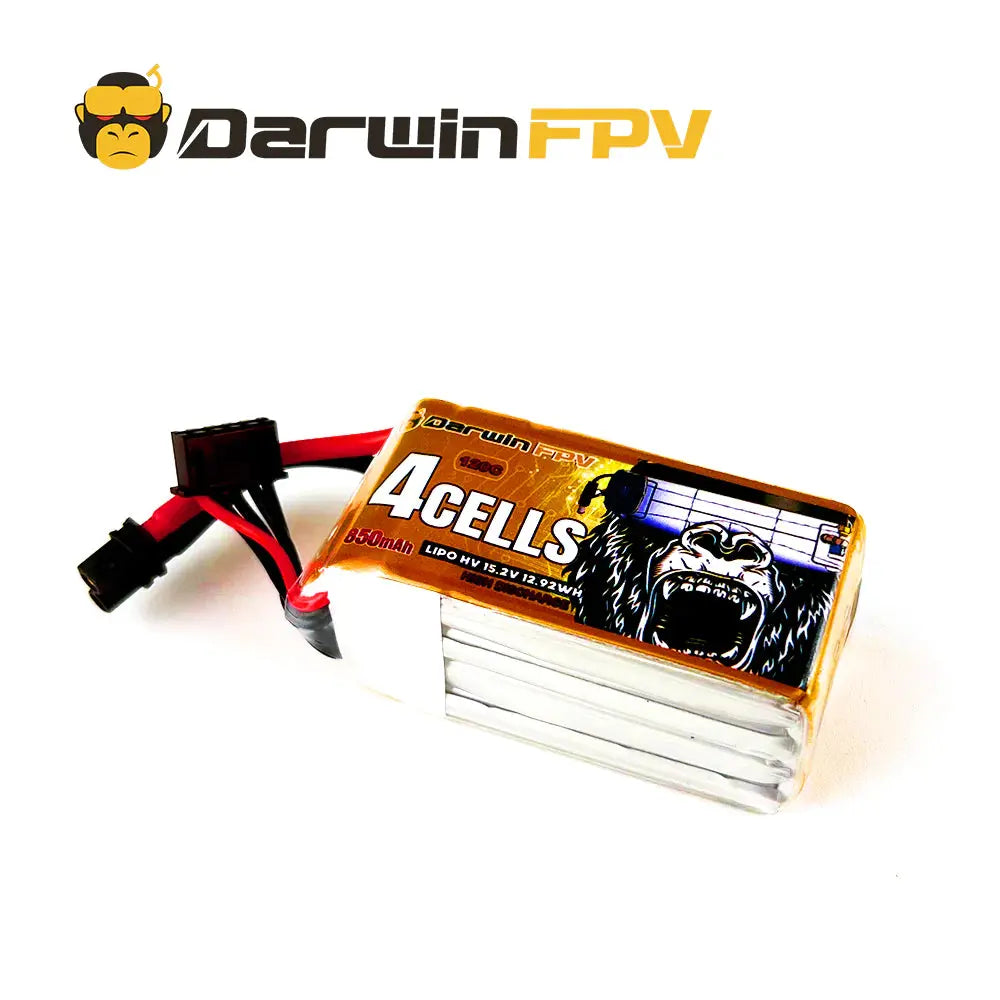 Batteria LiPo DarwinFPV 850 mAh 4S 15,2 V 120C XT30
