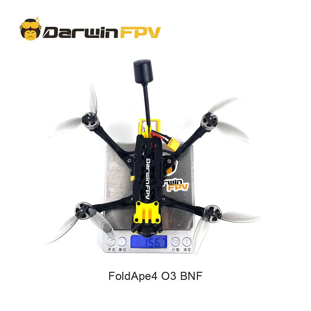 DarwinFPV FoldApe4  4" DJI O3 Drone24Hours