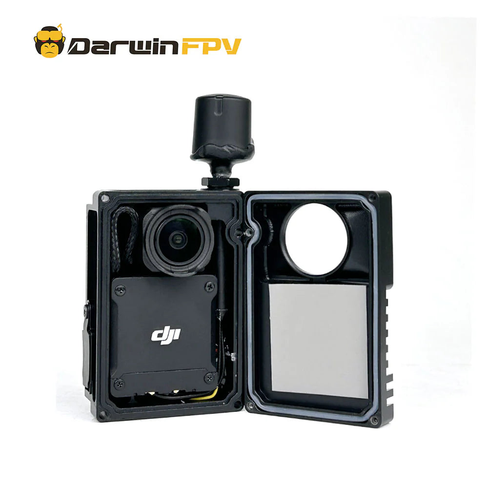 DarwinFPV DJI O3 Air Unit Custodia impermeabile in lega di alluminio CNC DarwinFPV