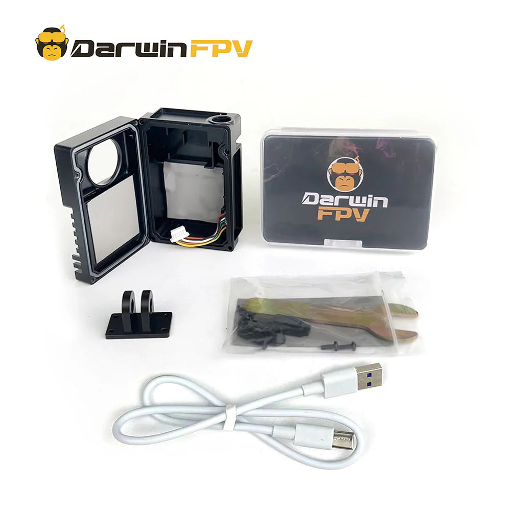 DarwinFPV DJI O3 Air Unit Custodia impermeabile in lega di alluminio CNC DarwinFPV