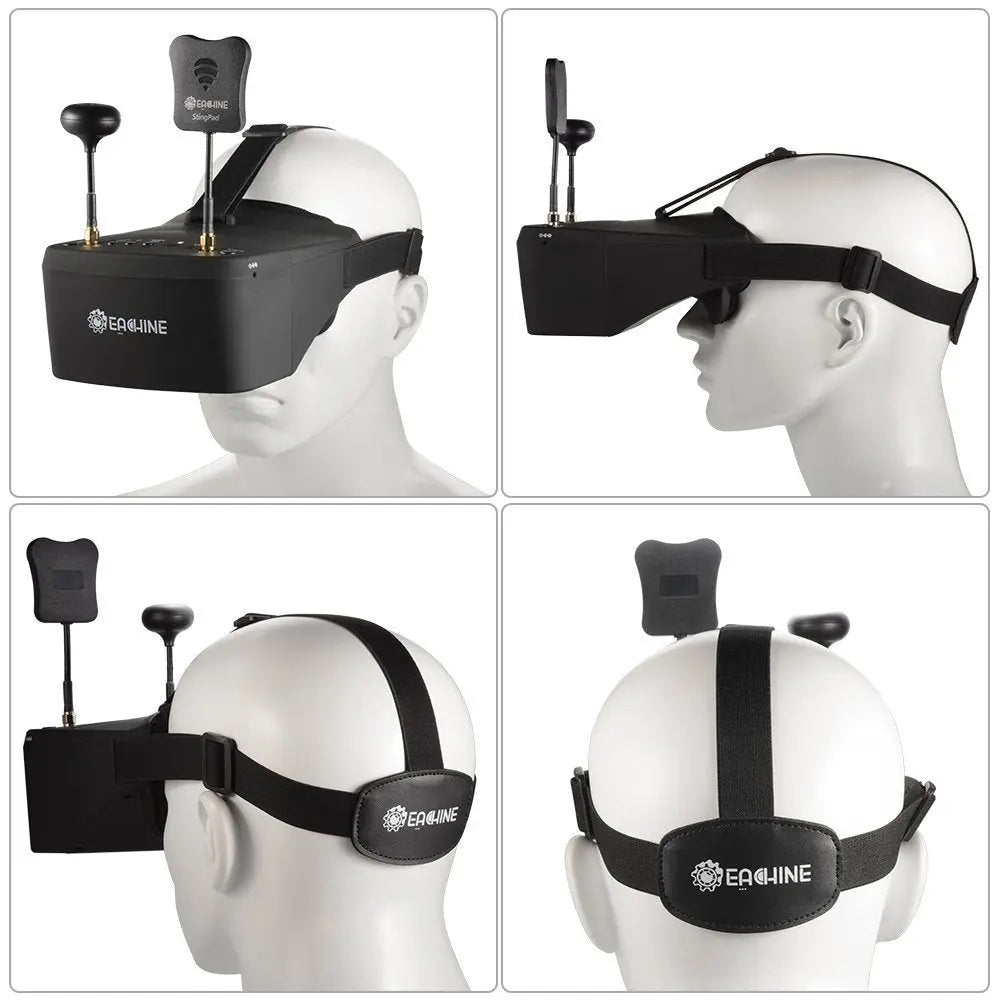 eachine ev800d goggles Eachine EV800D Versatile FPV Viewer with DVR and HD Display