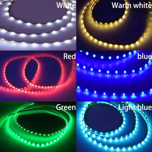 Emax 1M 2.5mm LED non impermeabile 60 LED striscia luce led  DC 5V per Tinyhawk DRONE DA CORSA FPV Emax model