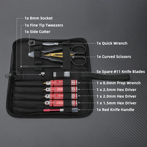 FlyFishRC Tool Kit - 9 PCS