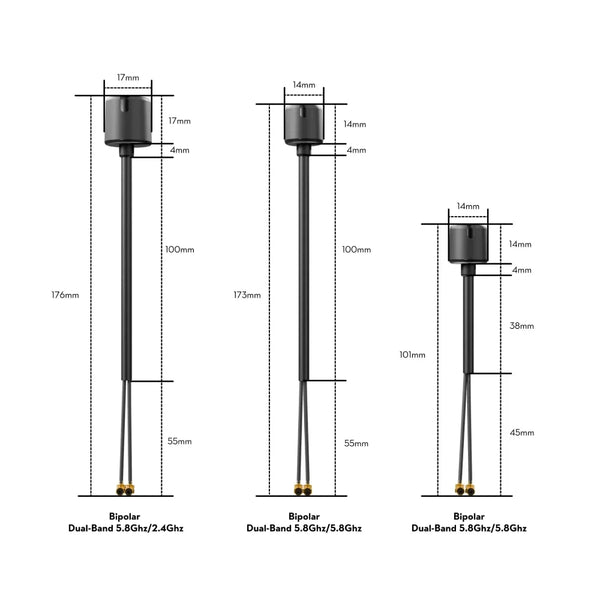 Flywoo Bipolar Dual‑Band Antenna V2 Flywoo