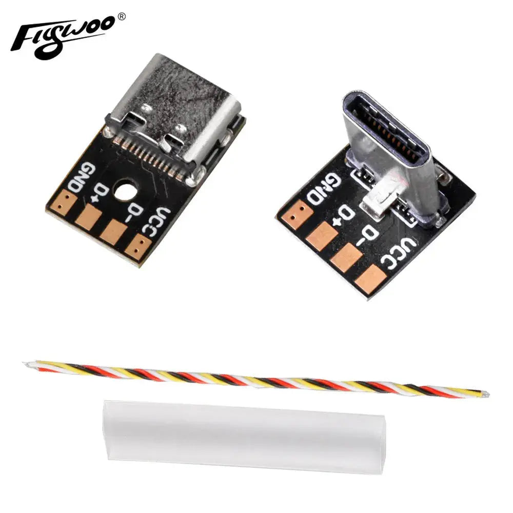 Adattatore USB-C maschio/femmina Flywoo per DJI Air Unit e Caddx Vista