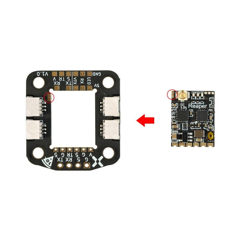 Foxeer Reaper Nano VTx Extension Board LED 20*20mm M3 Drone24Hours