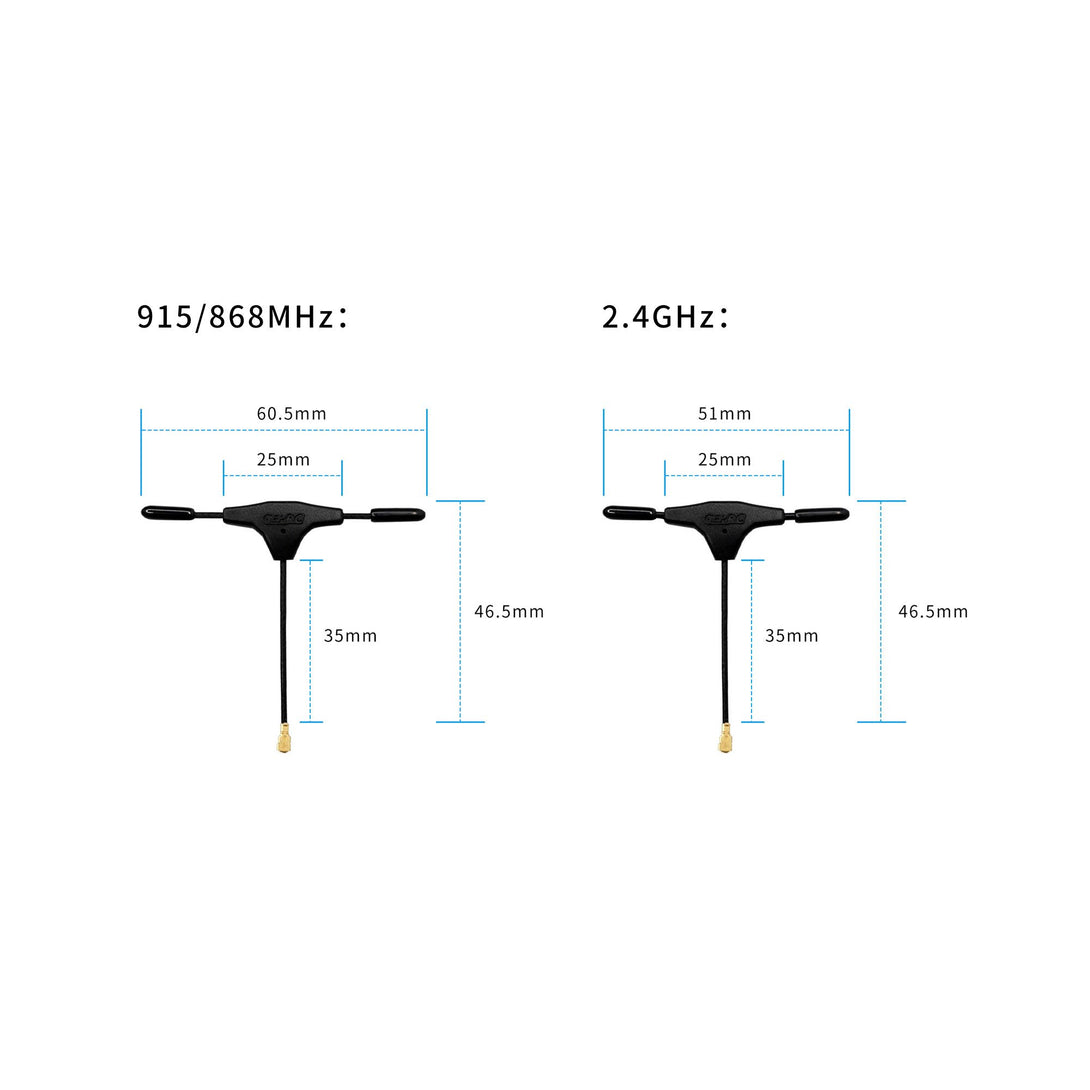 GEPRC 915MHz/2.4GHz T Antenna Drone24Hours