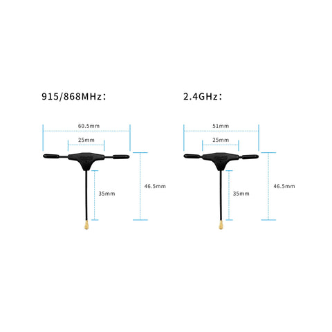 GEPRC 915MHz/2.4GHz T Antenna