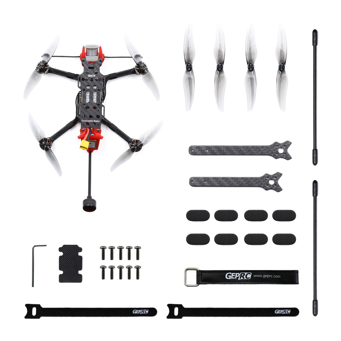 GEPRC Crocodile Baby 4 HD 4"(New F722 AIO) Drone24Hours