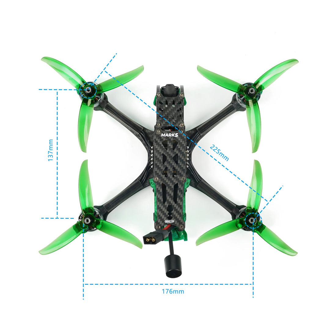 GEPRC MARK5 HD O3 Verde Drone24Hours