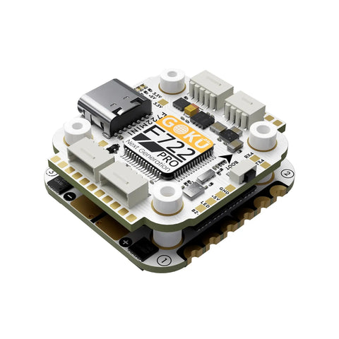 GOKU F722 Pro Mini V2 Stack 20×20 mm, FC STM32F722 + ESC 45 A