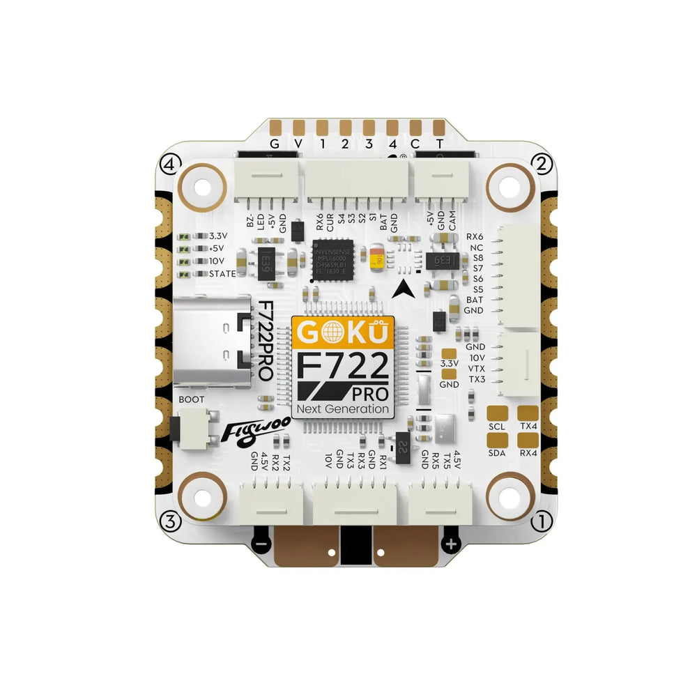GOKU F722 Pro V2 55A 32Bit 128K 30X30 Stack
