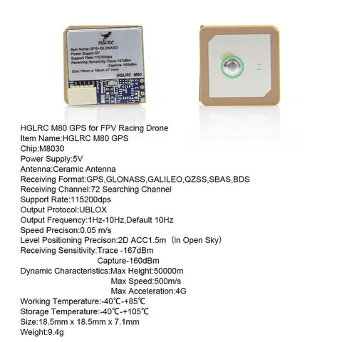 GPS HGLRC M80 