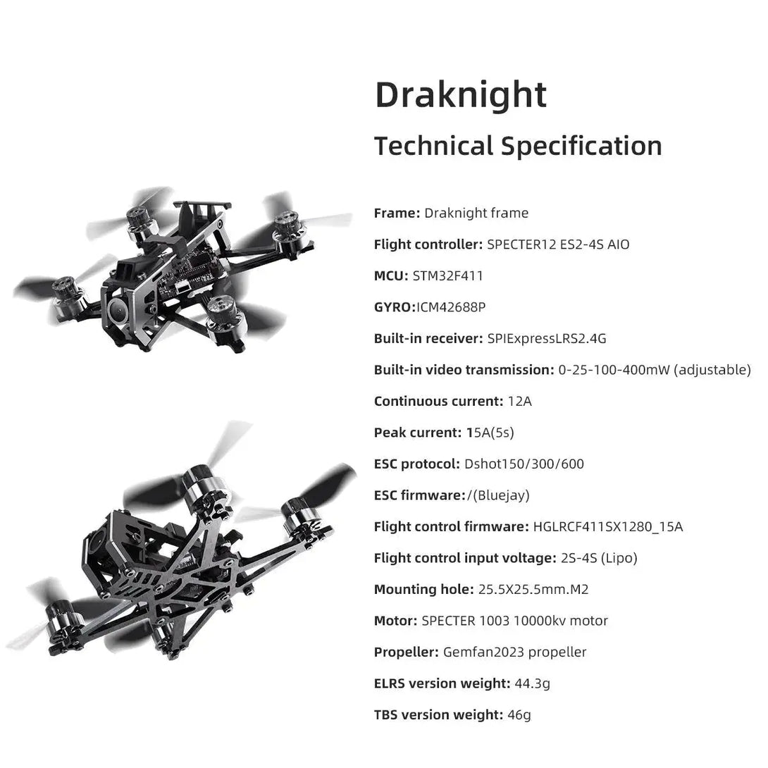 HGLRC Draknight Drone24Hours