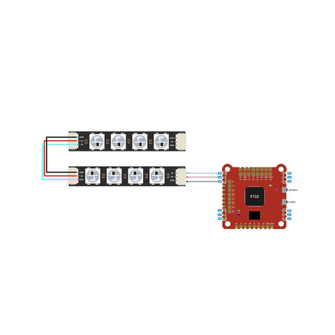 HGLRC LED ARM W554B WS2812