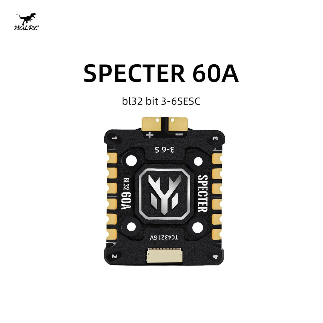 HGLRC Specter 60A 4in1 ESC con dissipatore di calore Drone24Hours