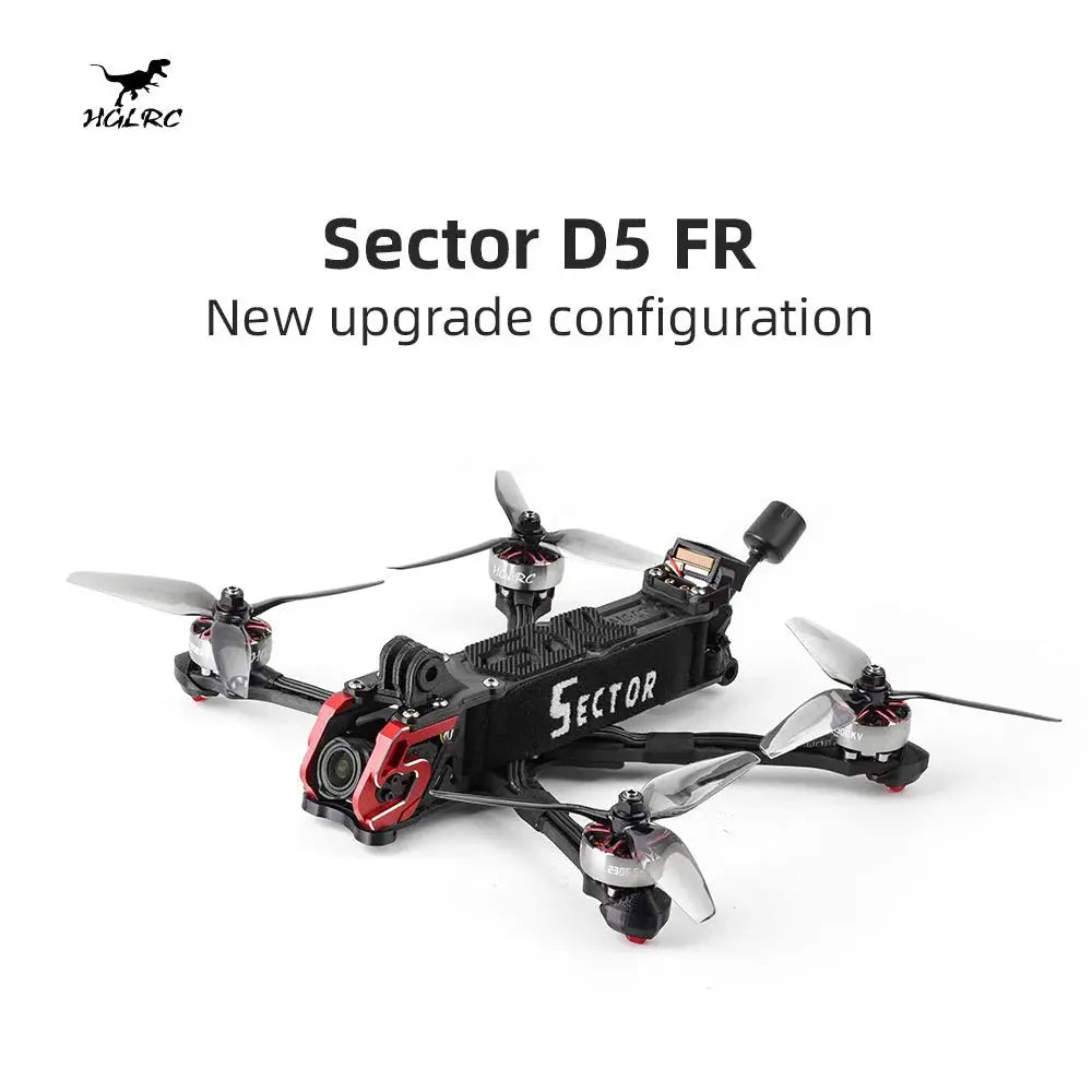Drone FPV HGLRC Sector D5 HD con DJI O3 Air Unit