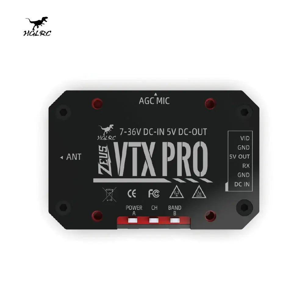 HGLRC Zeus VTX PRO 1.6W Drone24Hours