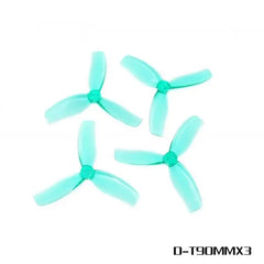 HQProp DT90mmX3 Teal