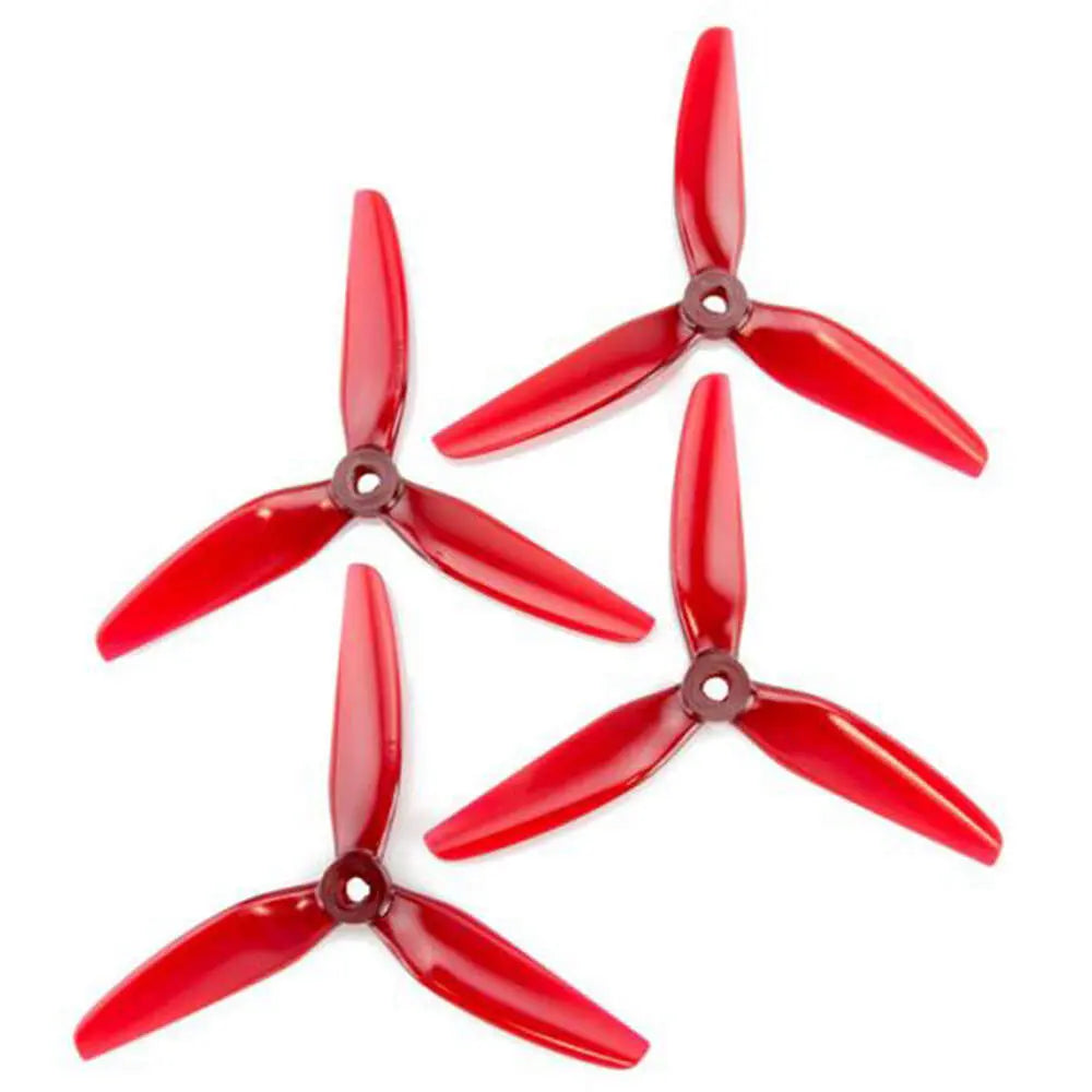 Eliche FPV HQProp 5.1x4.1x3 a 3 pale rosse (4 pz)