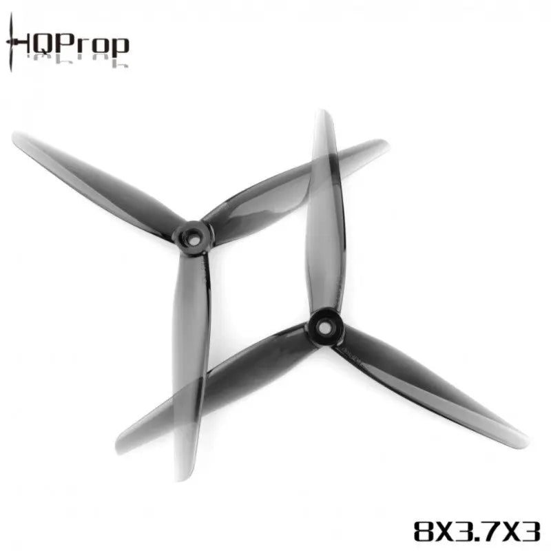 HQPROP 8X3.7X3 GREY (1CW+1CCW) Drone24Hours