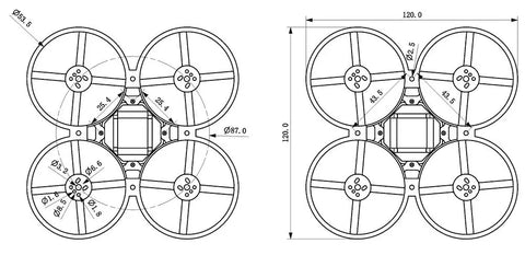 Happymodel Frame Mobula 8 