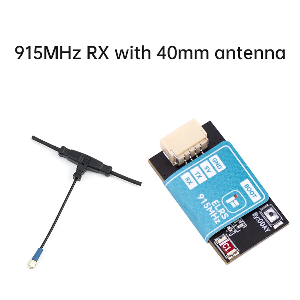Ricevitore ELRS 915MHz 500mW Per Droni FPV - Compatibile Con Aocoda, CRSF, 20dBm, Incluse 5 Antenne A T E Cavi