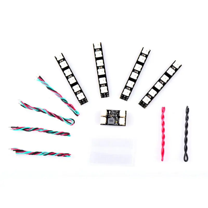 Strisce LED WS2812 JHEMCU con modulo di controllo (4 pz)