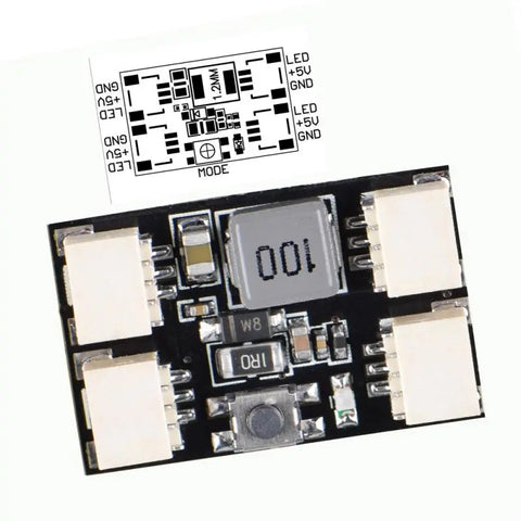 JHEMCU WS2812 strisce LED con modulo di controllo 