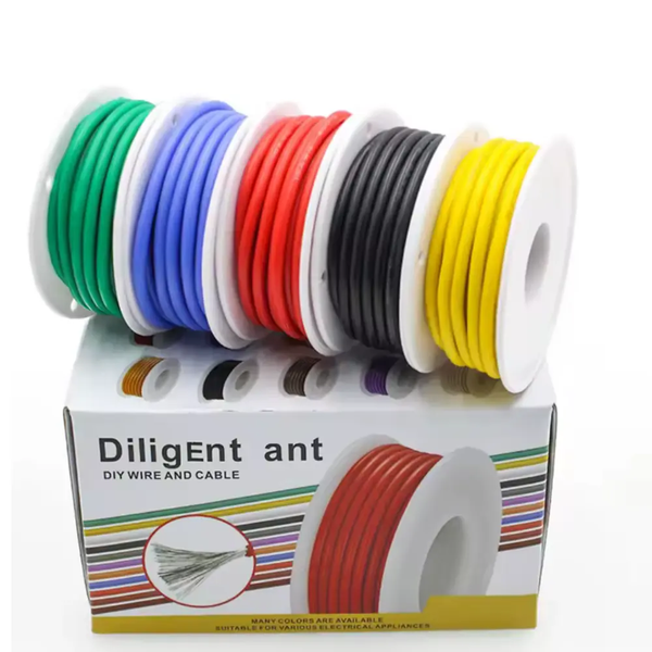 Kit Cavo Silicone 5 Colori Drone24Hours