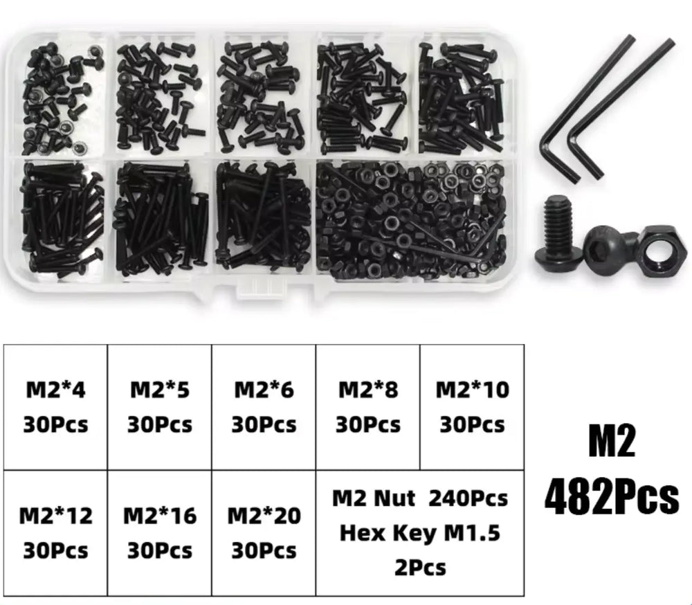 Kit Viti M2 Assortite 482 Pezzi