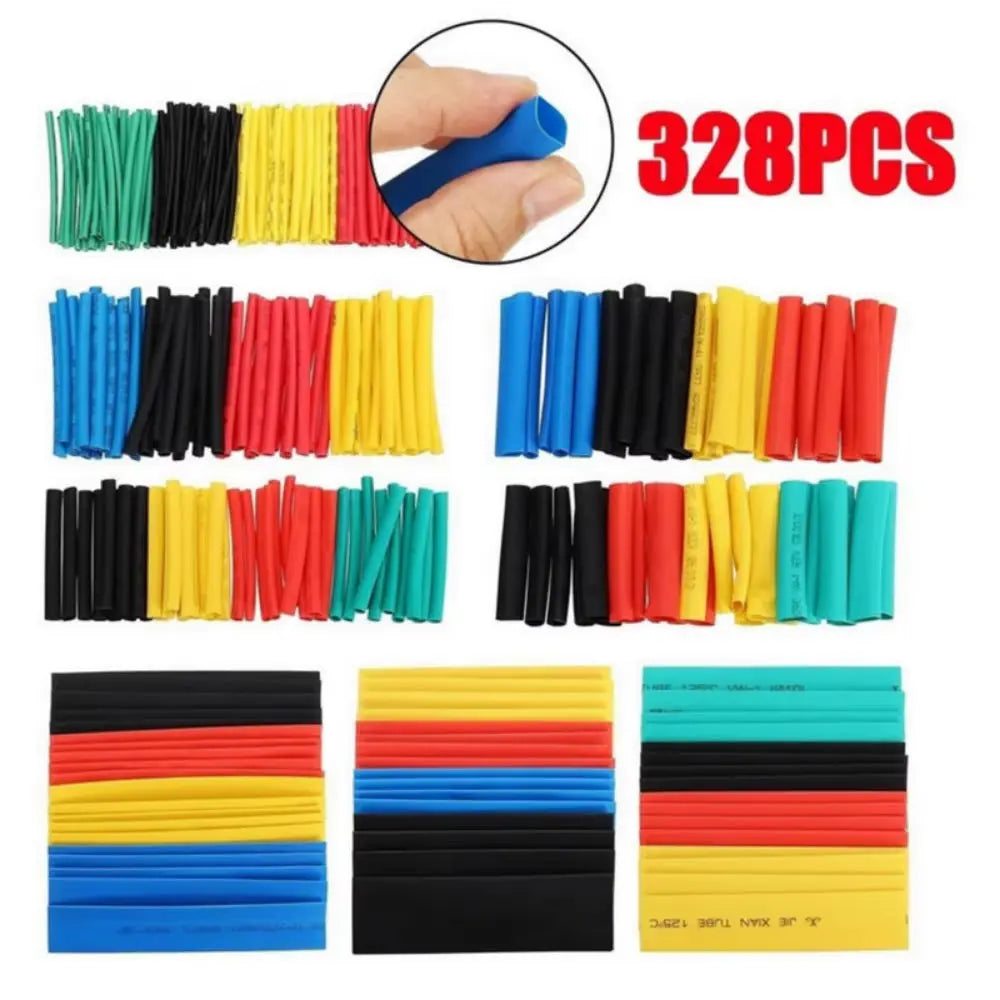 Heat Shrink Tubing Kit Various Sizes 328pcs