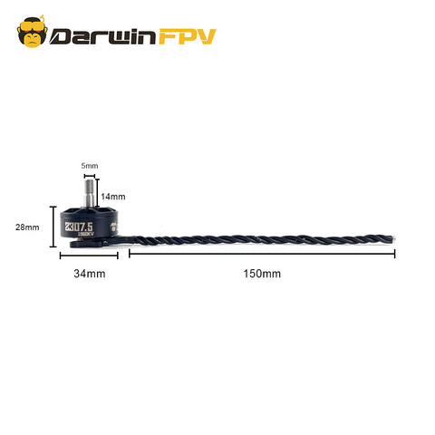 DarwinFPV 2307.5 V2 Seawater Resistant Motor