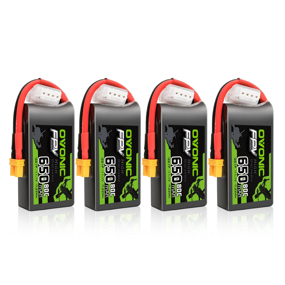 Ovonic 80C 14.8V 650mah 4S XT30