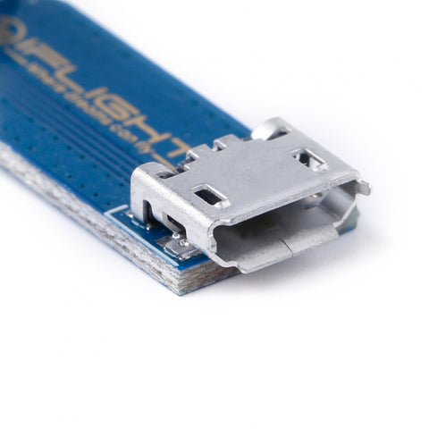 L-Type Micro USB Male to Female Adapter Plate