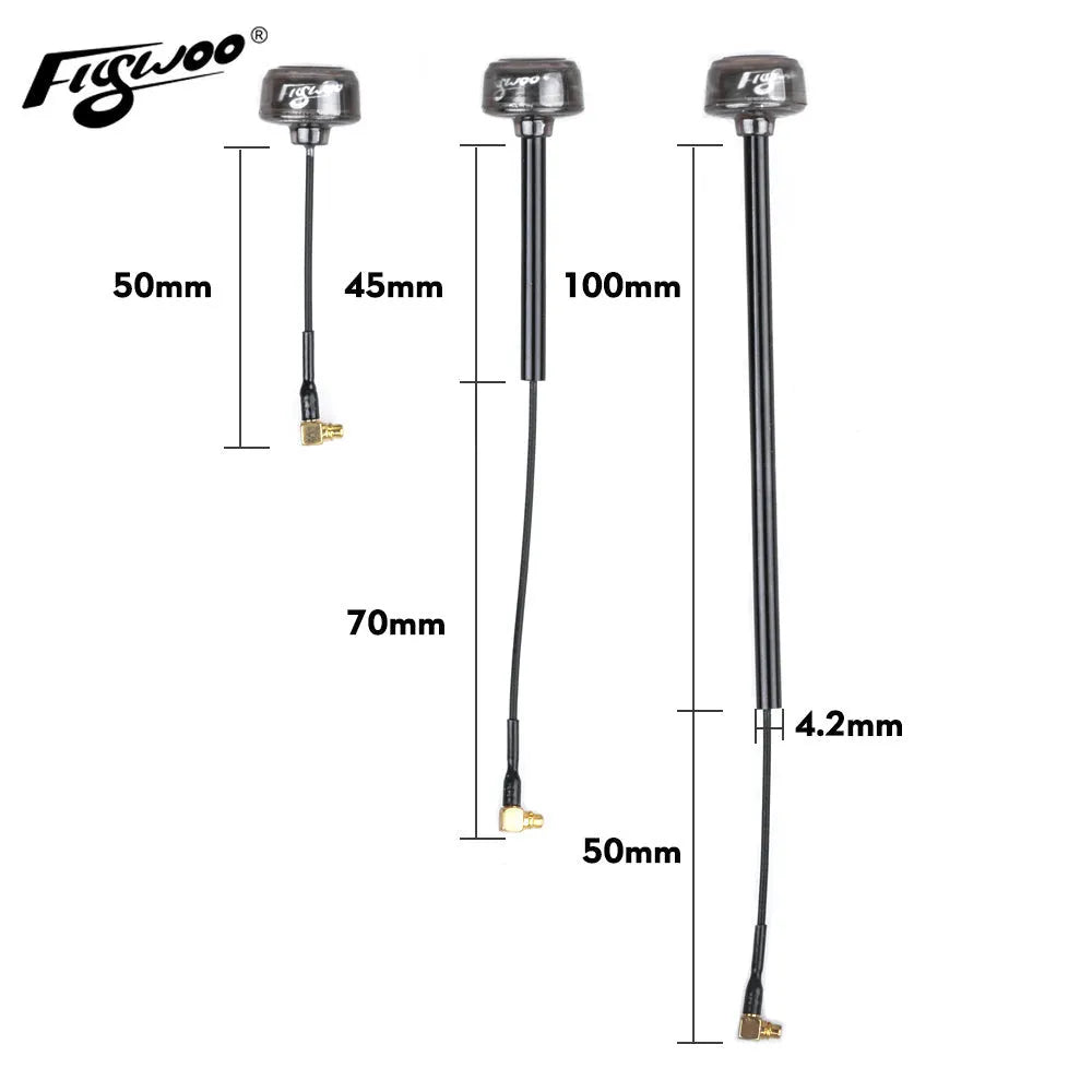 Antenna MMCX circolare polarizzata 5,8 GHz 90° Flywoo - LHCP\RHCP Drone24Hours