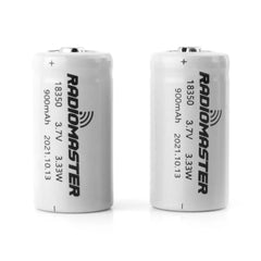 RadioMaster Zorro 18350 900mAh 3.7V batteries
